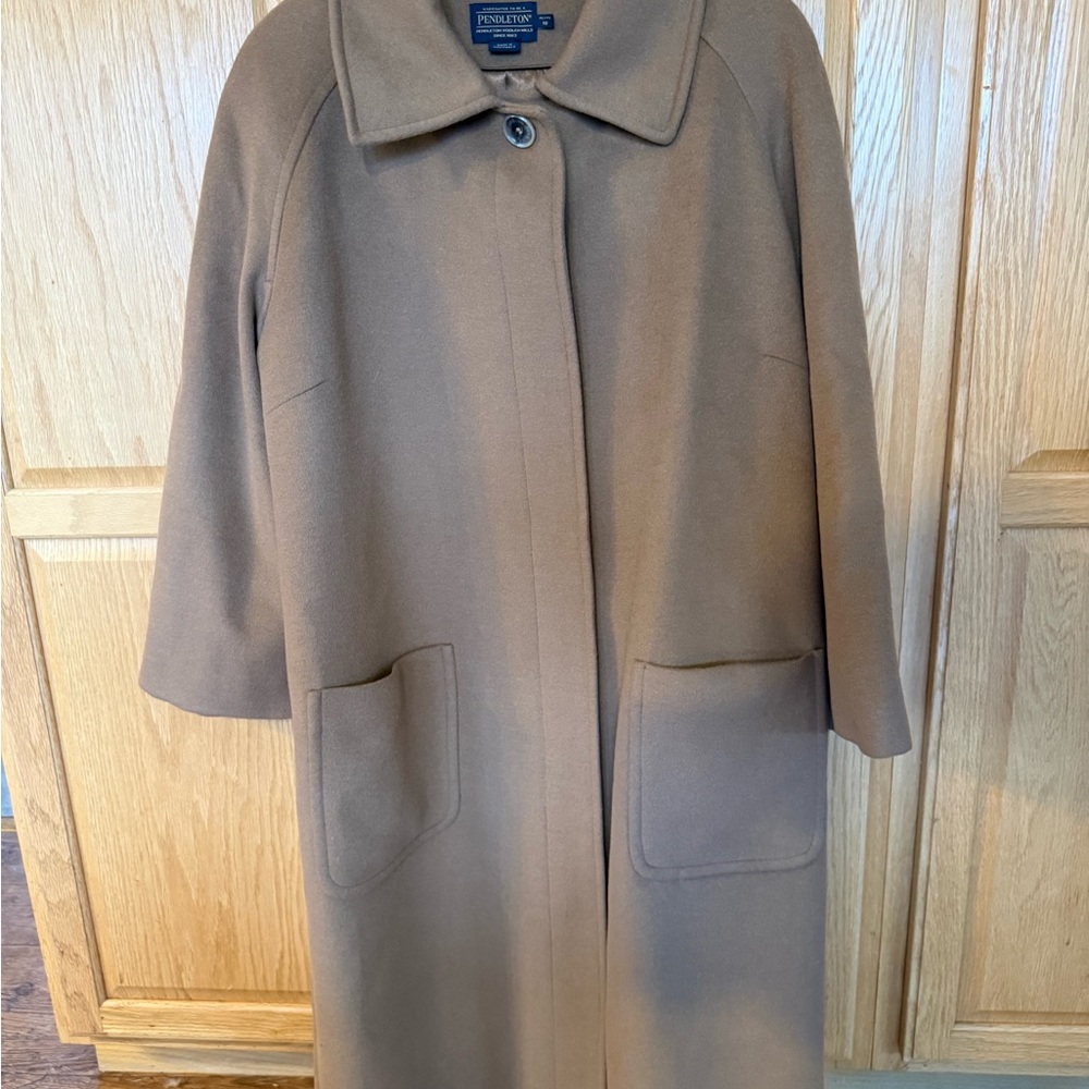 Pendleton Camel Trench Coat